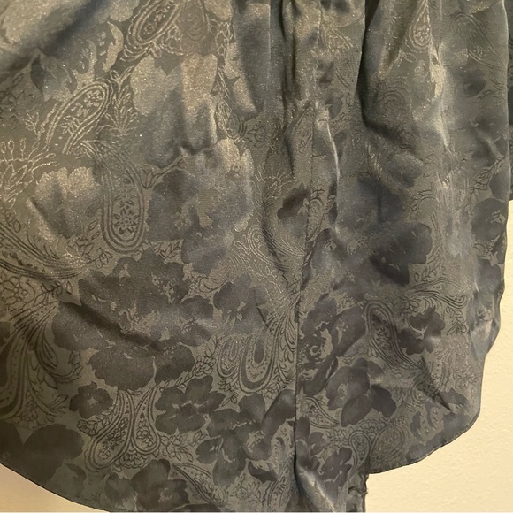 Vintage Gold Label Victoria Secret Set Medium And Large Black Satin Tank EUC - Picture 10 of 11